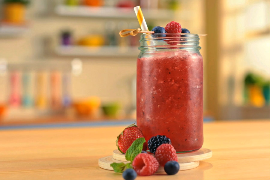 Lipton berries smoothie